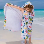 Kids Hooded Beach Towel Rad Kids USA – Designed for Ocean Adventures